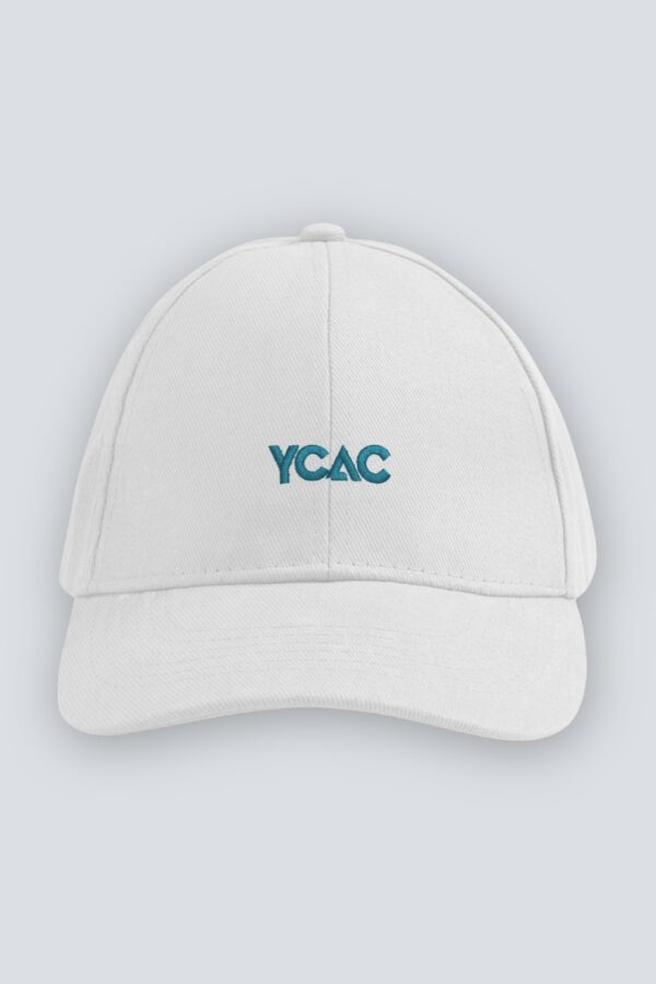 Cappello yachting uomo con visiera elegante bianco